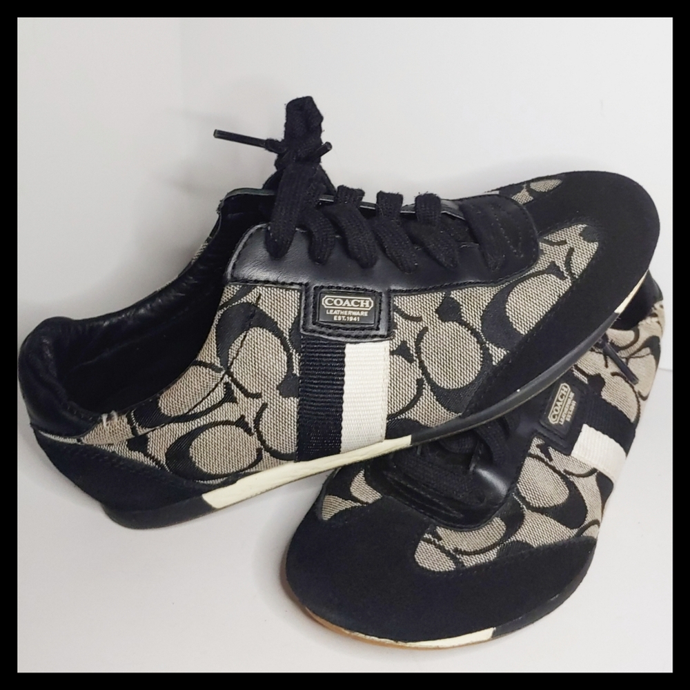 Coach Joss black sneakers 6